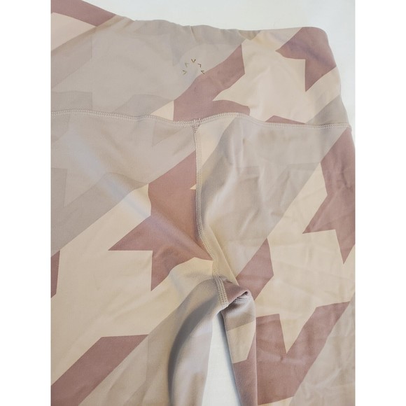 Varley Anthropologie Light Blush Pink Geometric Legging Women’s Size Small - Picture 4 of 8